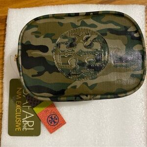 RARE Tory Burch Safari Cosmetic Case